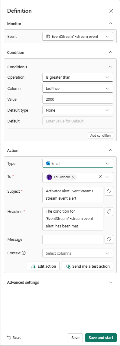Activator Condition