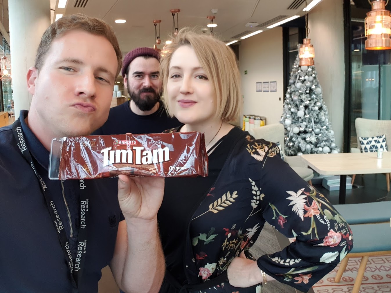 Tim, Ter, Tem with some TimTams