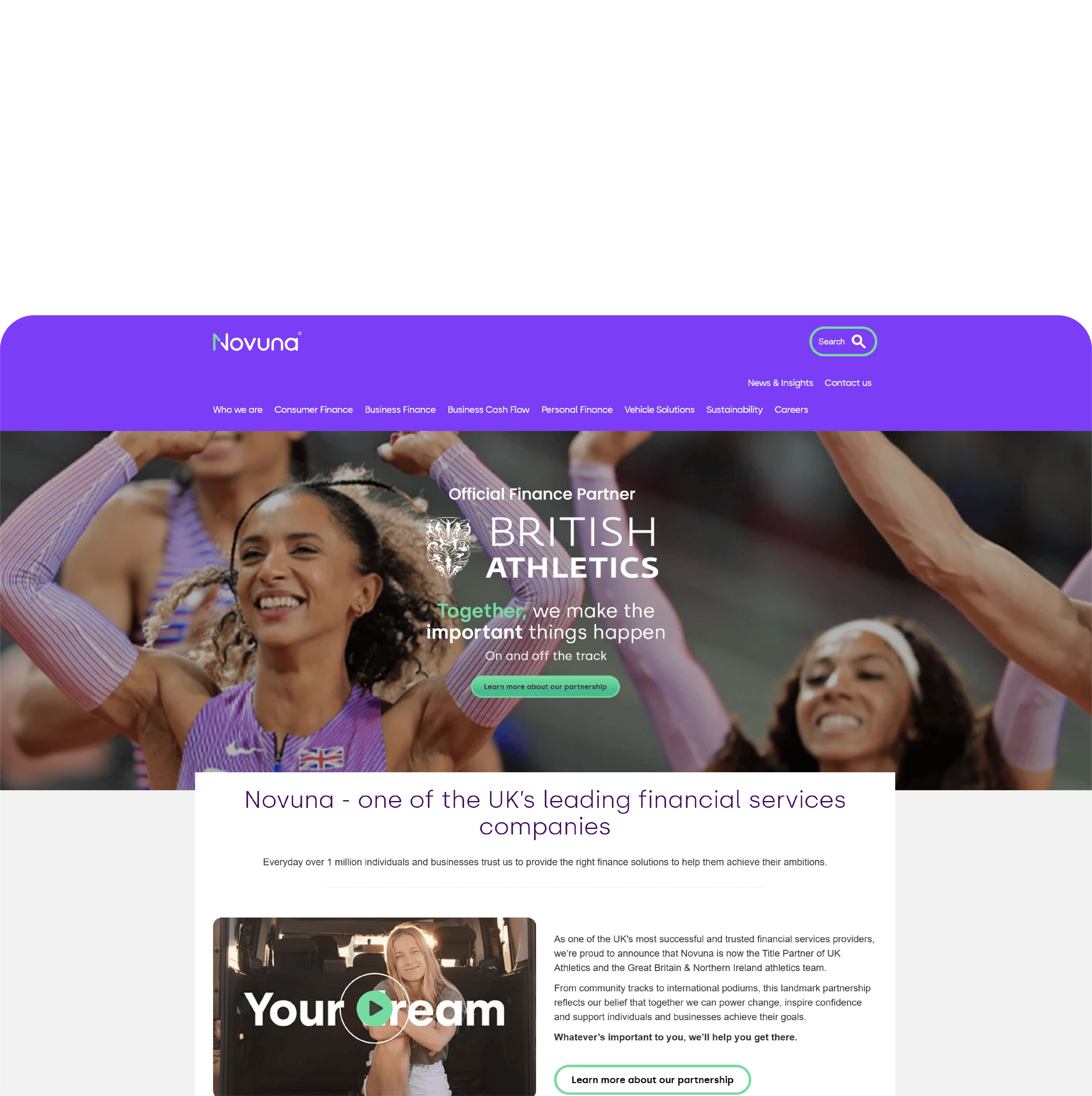 Novuna-website-case-study