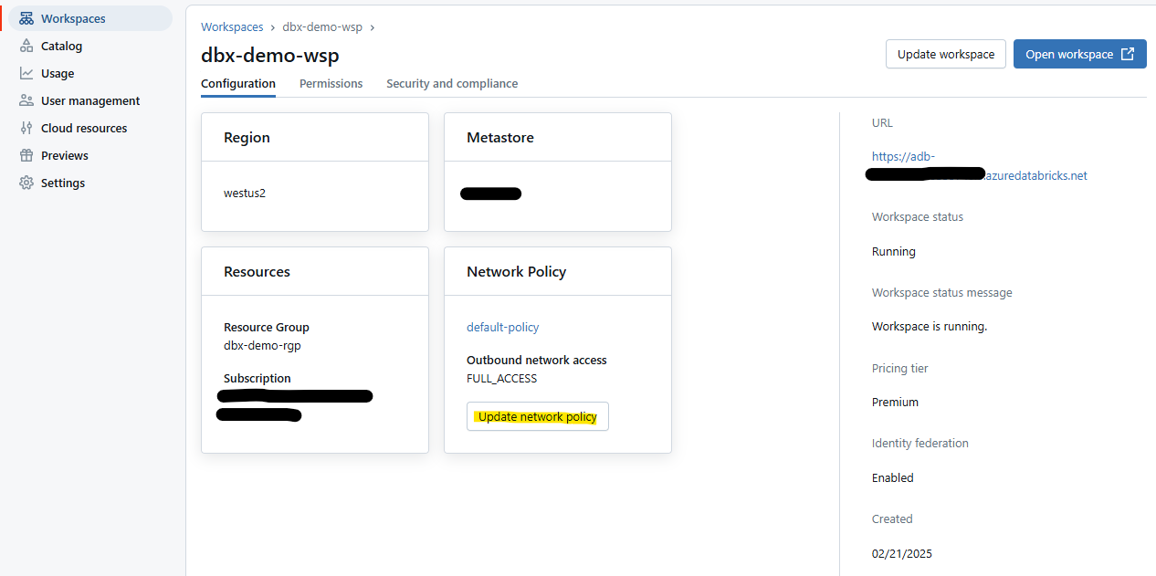 updatepolicy